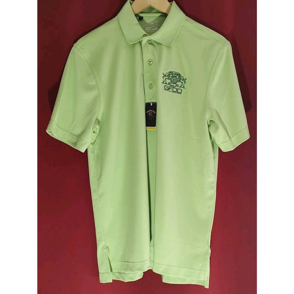 Monterey Club GFDD Golf Polo Shirt Moisture Wicking Dry Drive - Medium